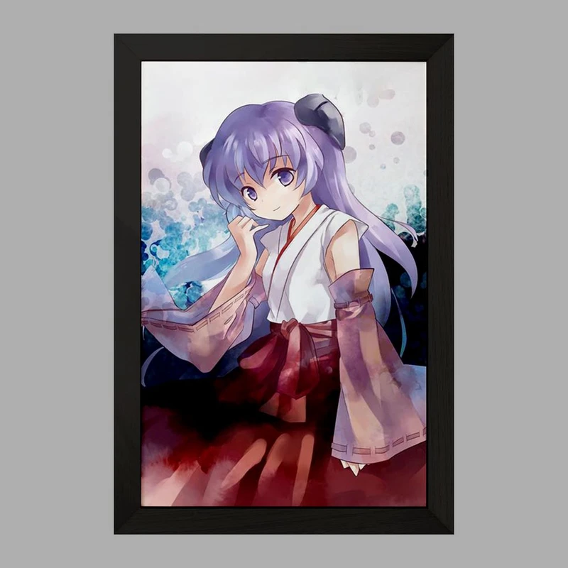 تابلو خندالو مدل هانیو انیمه هیگوراشی وقتی اشک می ریزد  کد 18133