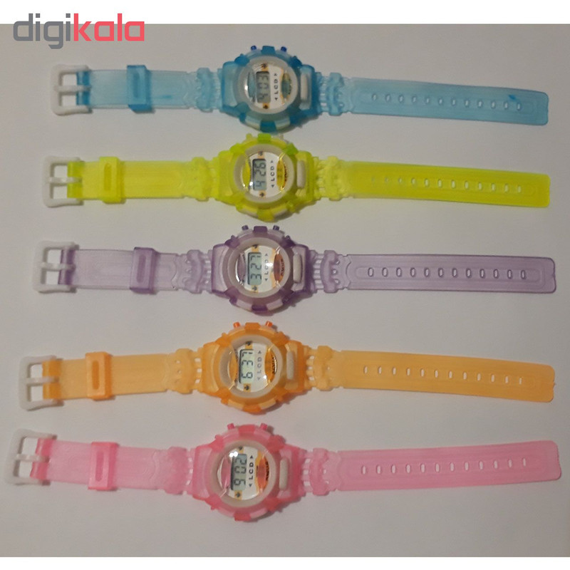 ساعت مچی دیجیتالی بچگانه مدل Or-Transparent ساعت مچی دیجیتالی بچگانه مدل Or-Transparent
