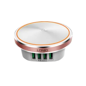 هاب 4 پورت  و  چراغ خواب ال ای دی  الدینیو مدل A4406