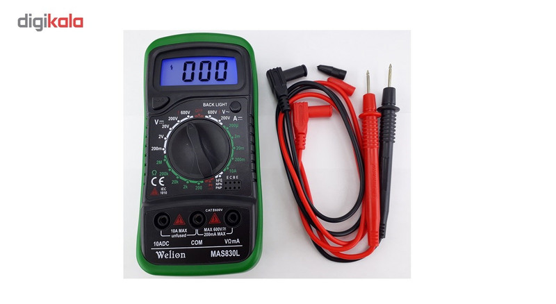 مولتی متر دیجیتال ویلیون مدل MAS830L