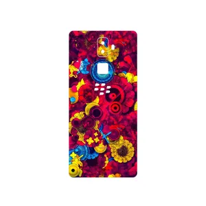 MAHOOT Vector Flower Garden Digital Art Cover Sticker for BlackBerry Evolve