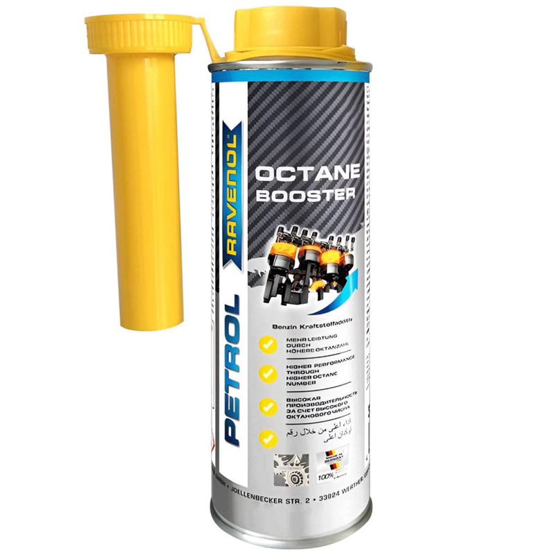 مکمل بنزین اکتان بوستر راونول مدل Petrol حجم 300 میلی لیتر بسته 12 عددی