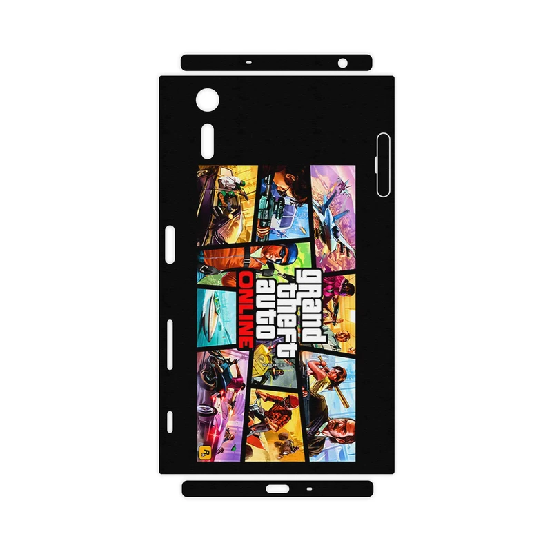 برچسب پوششی ماهوت مدل GTA Online Game Series-FullSkin مناسب برای گوشی موبایل سونی Xperia XZ