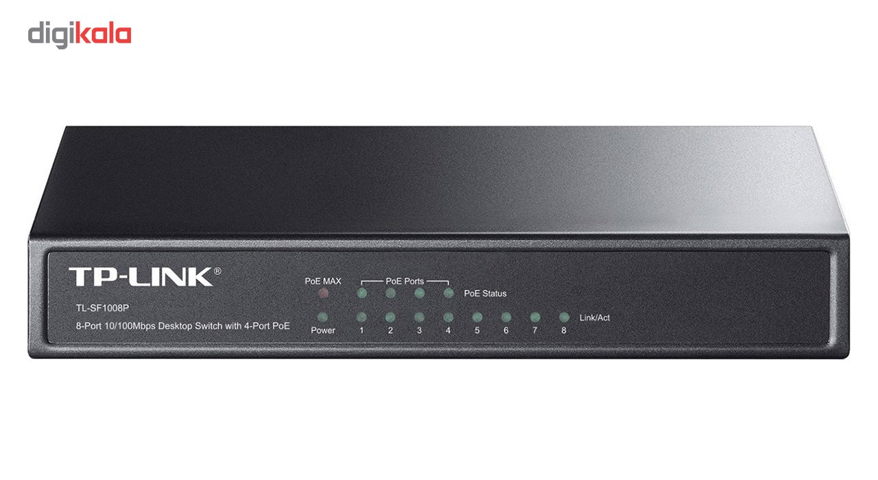 سوئیچ 8 پورت تی پی-لینک TL-SF1008P