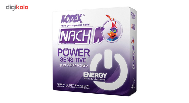 کاندوم کدکس مدل Power Sensitive بسته 3 عددی