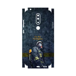 MAHOOT Firefighter-FullSkin Cover Sticker for Nokia 5.1 Plus