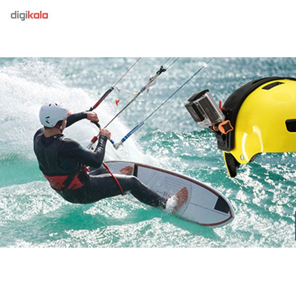 نگه دارنده دوربین ورزشی Rollei مدل Helmetmount Side Pro مناسب برای کلاه ایمنی کوهنوردی