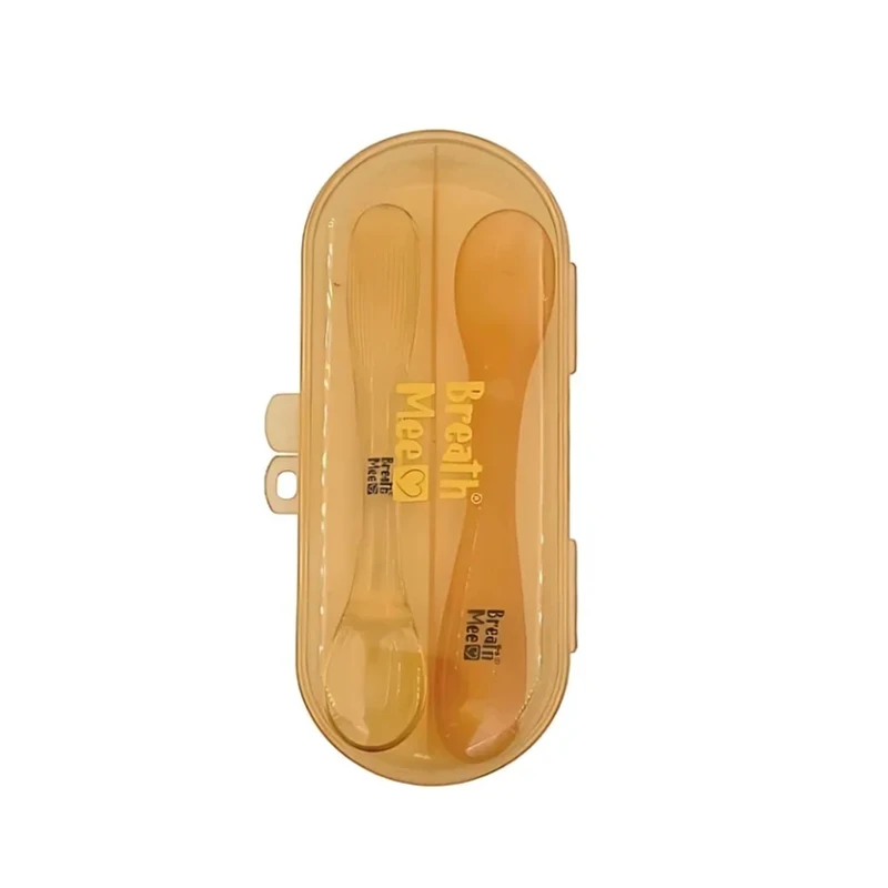 ست قاشق کودک بریس می مدل آموزشی کد SF07 مجموعه 2 عددی