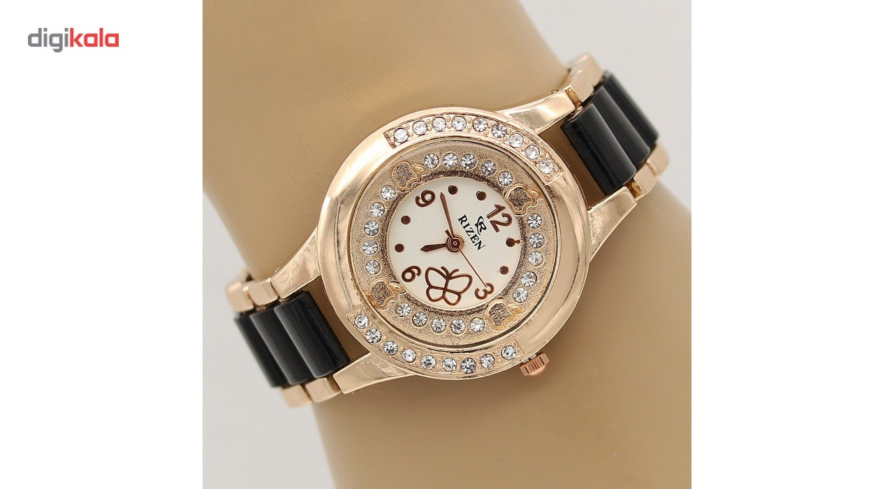 ساعت مچی عقربه ای زنانه ریزن مدل RZ743