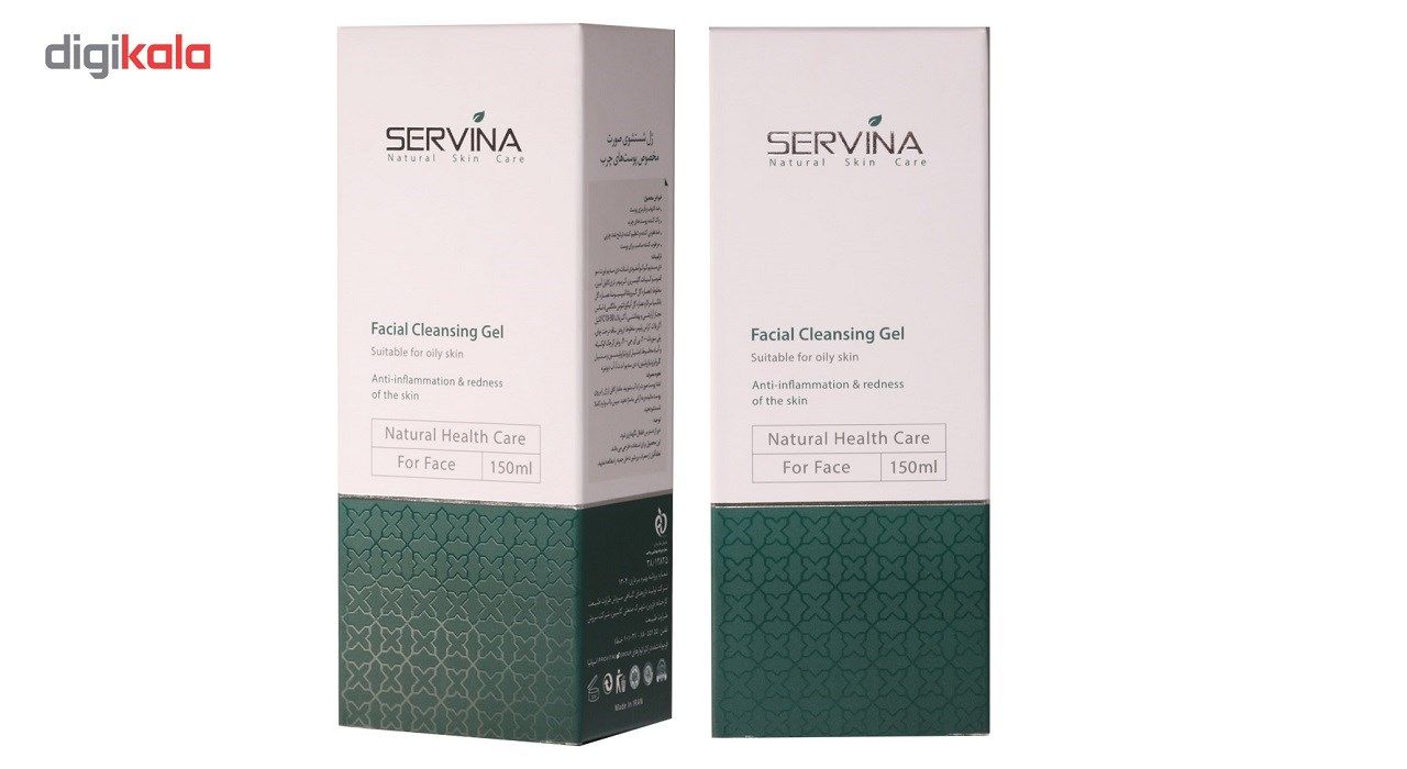 ژل شست و شوی صورت سروینا مدل Oily Skin حجم 150 میلی لیتر -  - 4