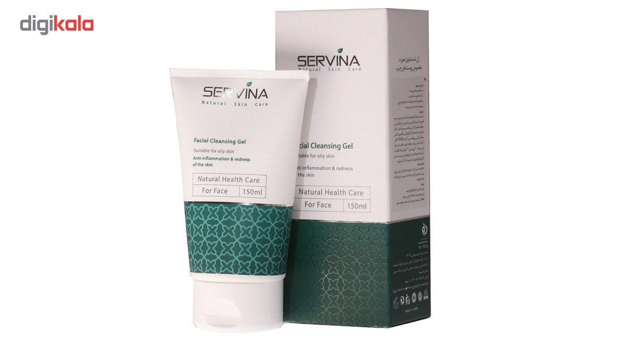 ژل شست و شوی صورت سروینا مدل Oily Skin حجم 150 میلی لیتر -  - 2