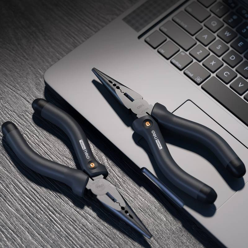 انبر دم باریک دلی مدل HT2106 سایز 6 اینچ