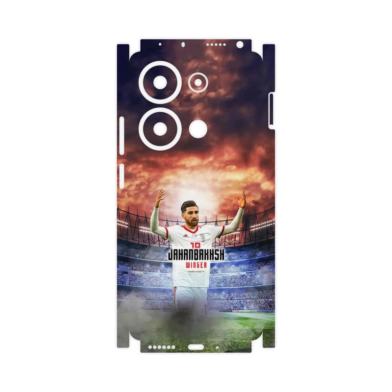 برچسب پوششی ماهوت مدل Alireza Jahanbakhsh-FullSkin مناسب برای گوشی موبایل شیائومی Redmi Note 13 Pro 4G