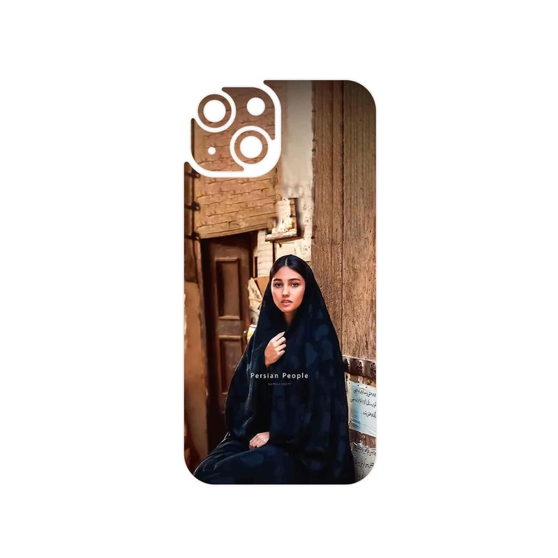 برچسب پوششی ماهوت مدل Portrait of an Iranian Woman مناسب برای گوشی موبایل اپل iPhone 15