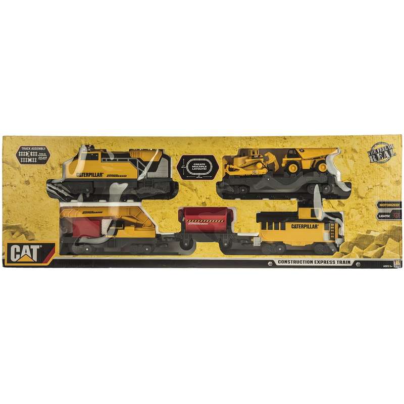 قطار اسباب بازی توی استیت مدل CAT Construction Express