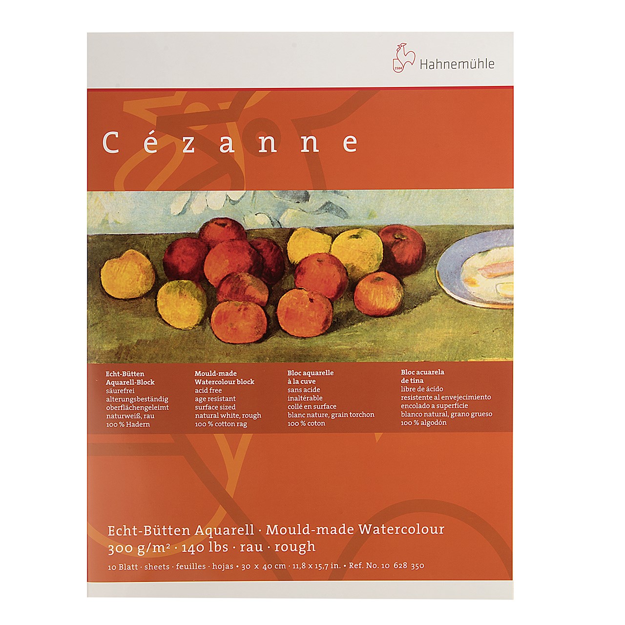 بوم آبرنگ دفترچه‌ای هانه موله مدل Cezanne سایز 40 × 30 سانتی‌متر 10 برگ