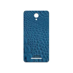 MAHOOT Blue-Crocodile-Leather Cover Sticker for Xiaomi Redmi Note 2