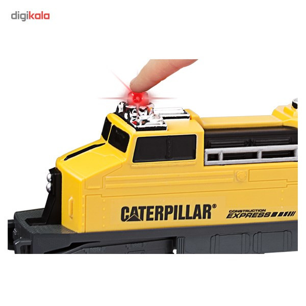 قطار اسباب بازی توی استیت مدل CAT Construction Express