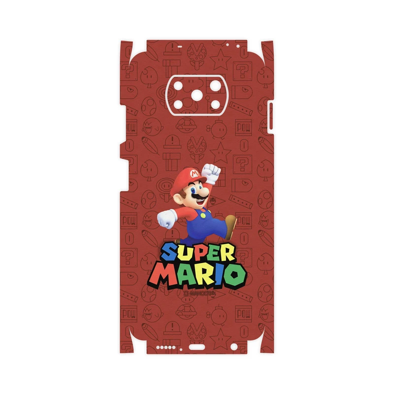 برچسب پوششی ماهوت مدل Super-Mario-Game-FullSkin مناسب برای گوشی موبایل شیائومی Poco X3 NFC
