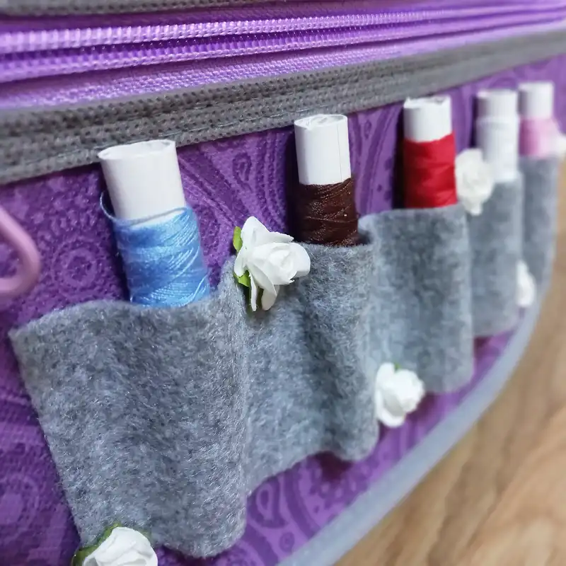 جعبه ابزار خیاطی مدل فانتزی کد 9812