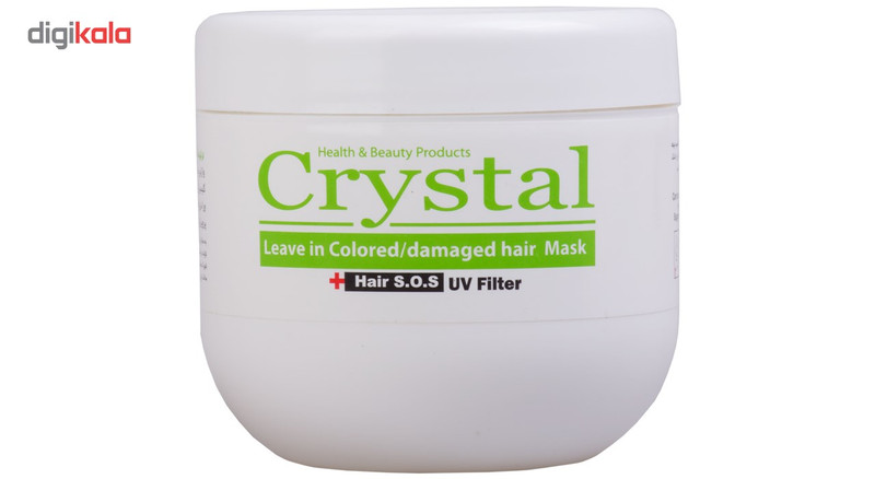 ماسک مو کریستال مدل بدون آبکشی مناسب موهای خشک و آسیب دیده حجم 500 میلی لیتر ماسک مو کریستال مدل بدون آبکشی مناسب موهای خشک و آسیب دیده حجم 500 میلی لیتر