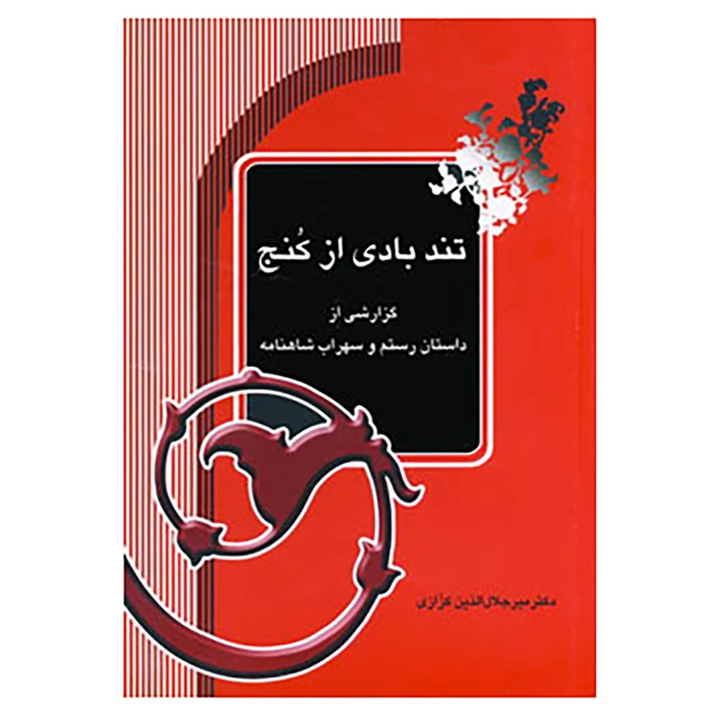 کتاب تندبادی از کنج اثر میرجلال الدین کزازی
