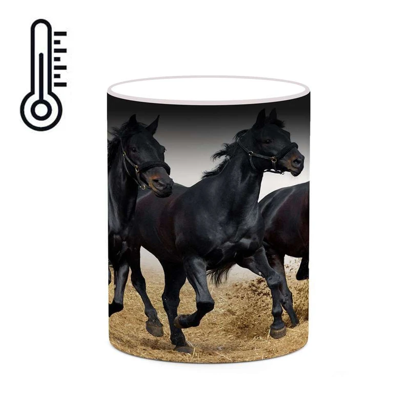 ماگ حرارتی کاکتی مدل اسب کد mgh24140