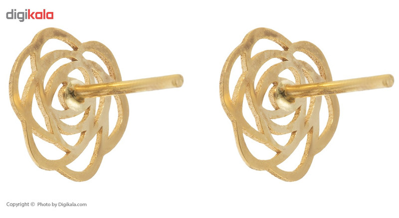 نیم ست طلای 18 عیار زنانه رزا مدل SG57