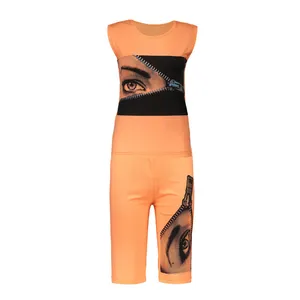 ست تاپ و شلوارک زنانه شهر شیک مدل CL855