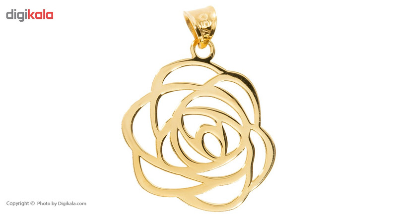 نیم ست طلای 18 عیار زنانه رزا مدل SG57