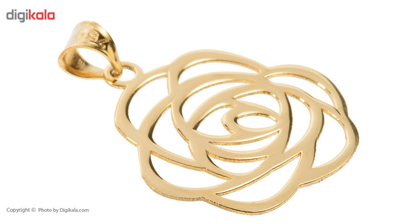 نیم ست طلای 18 عیار زنانه رزا مدل SG57