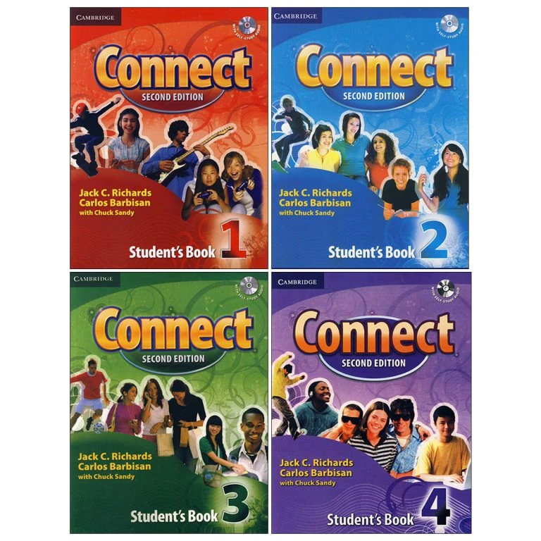 کتاب Connect Book Series اثر Jack C Richard انتشارات کمبریدج 4 جلدی
