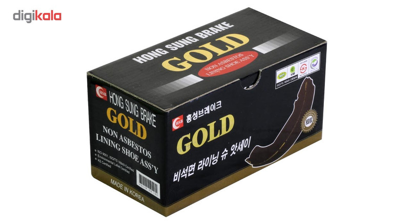 لنت ترمز عقب گلد مدل BP101 مناسب برای پراید 3 در وبزینر لنت ترمز عقب گلد مدل BP101 مناسب برای پراید