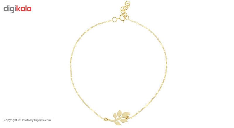 پابند طلا 18 عیار رزا مدل AK21