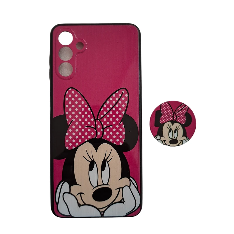 کاور مدل alpha مناسب برای گوشی موبایل سامسونگ Galaxy A13 5g / A04s همراه با پاپ سوکت 