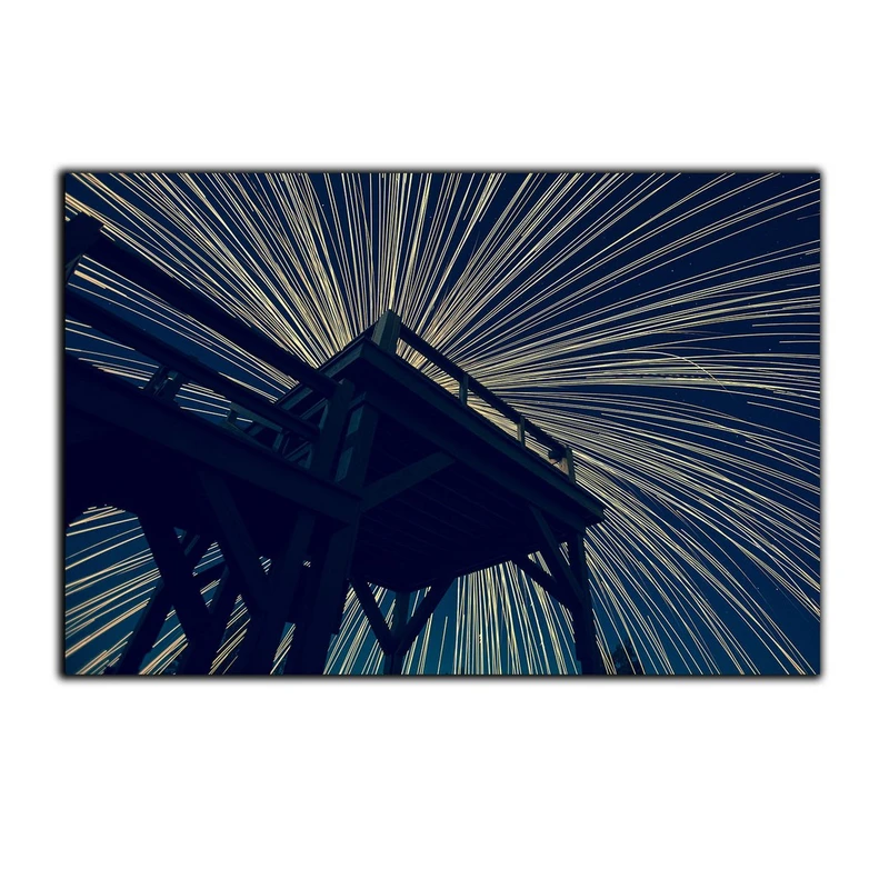 تابلو شاسی بکلیت طرح کلبه نور مدل SH-S4452