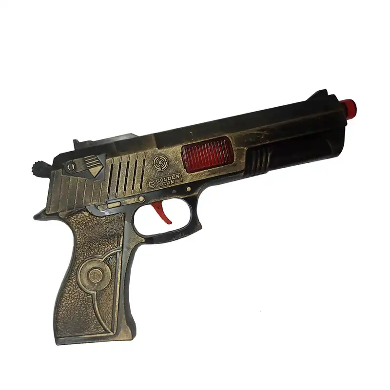 تفنگ بازی دنیای سرگرمی های کمیاب مدل کلت جرقه ایی