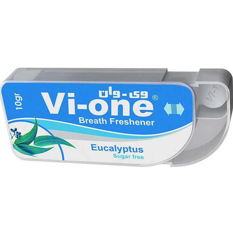 قرص خوشبو کننده دهان وی وان مدل Eucalyptus وزن 10 گرم قرص خوشبو کننده دهان وی وان مدل Eucalyptus وزن 10 گرم