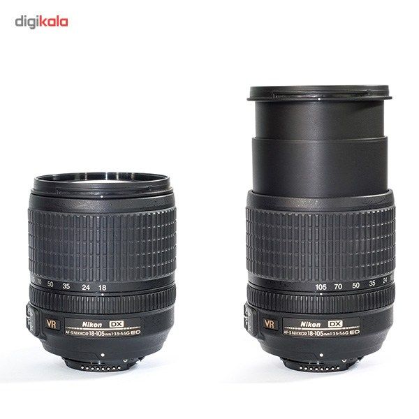 لنز نیکون AF-S DX 18-105mm f/3.5-5.6G ED VR main 1 2