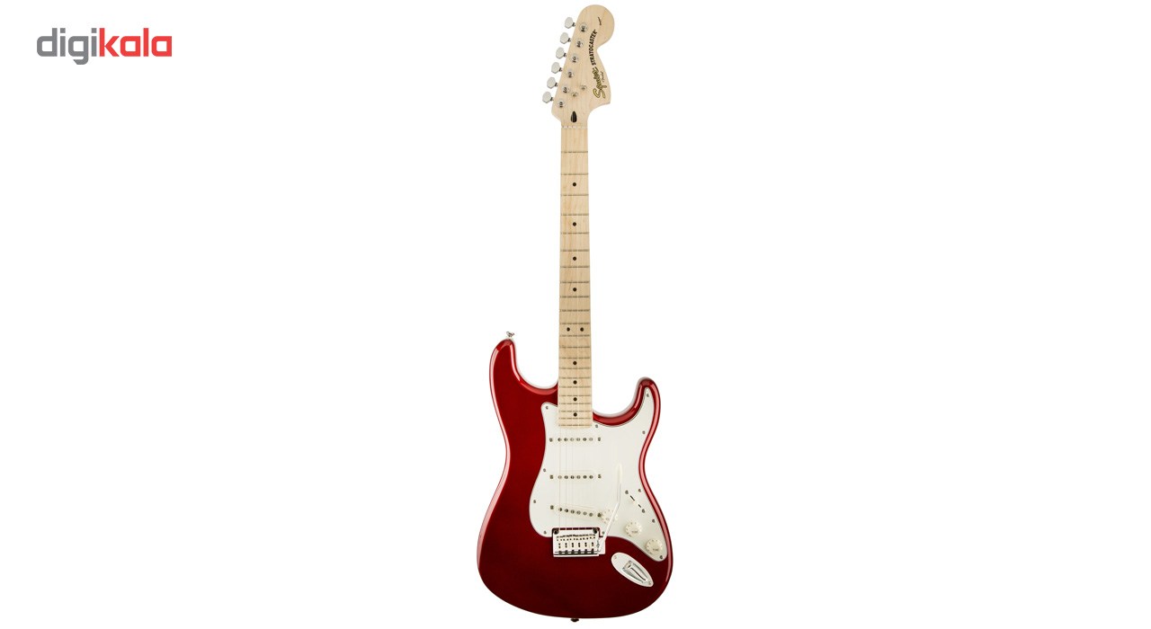 squier stratocaster candy apple red