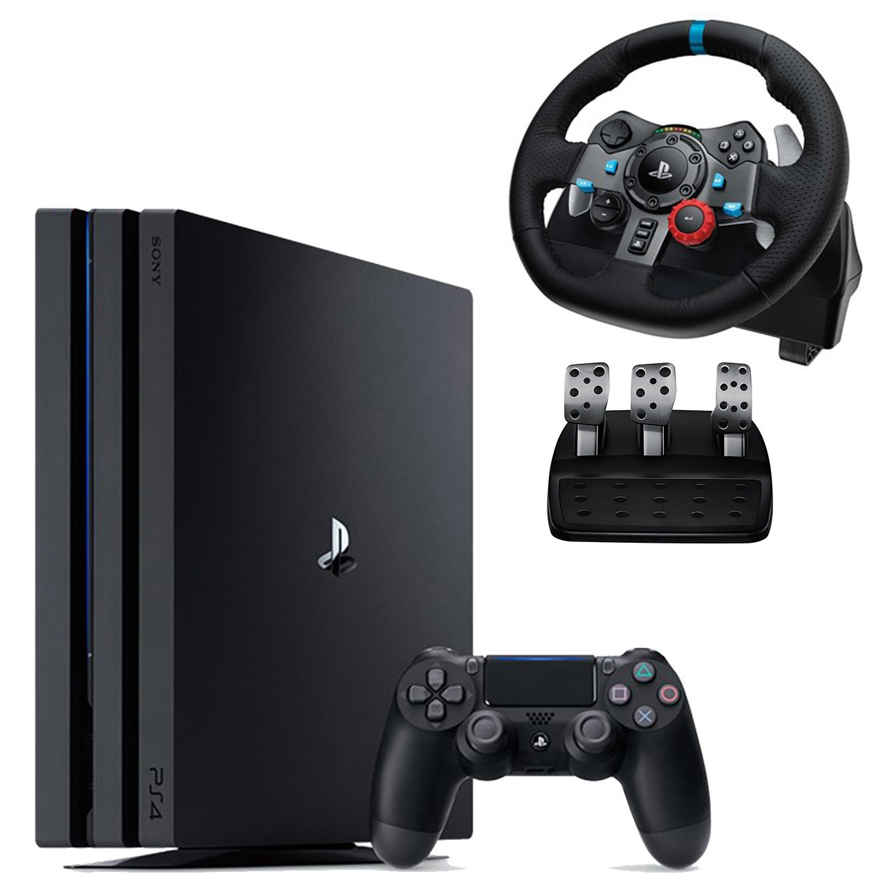 مجموعه کنسول بازی سونی مدل Playstation 4 Pro کد CUH-7116B Region 2 - ظرفیت 1 ترابایت