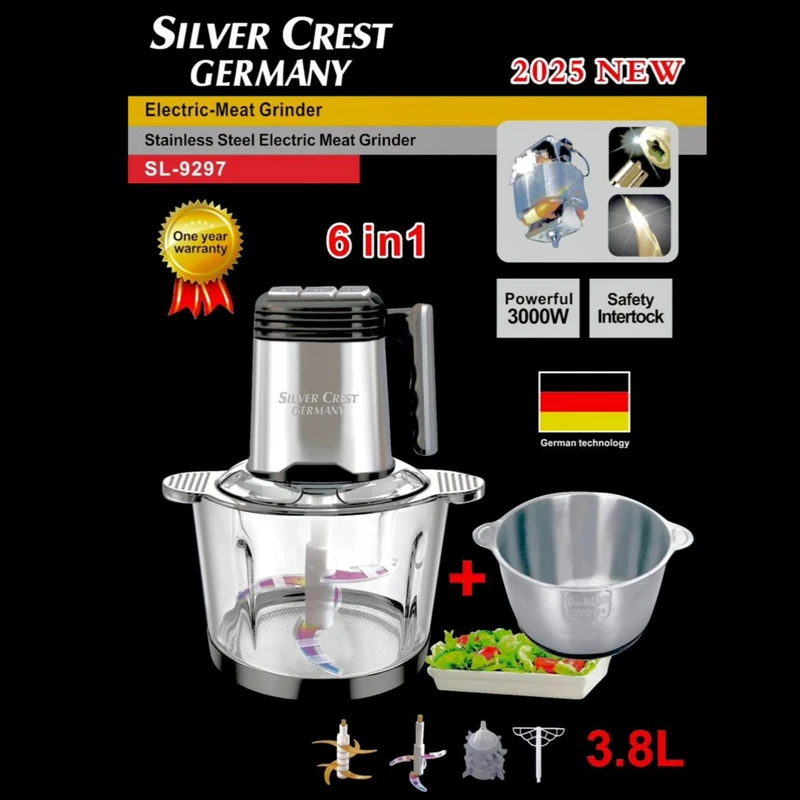 عکس شماره 2 : خردکن سیلور کرست مدل 9297