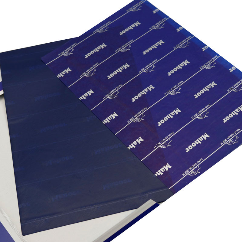 کاغذ کاربن ماهور مدل hand carbon 302H بسته 100 عددی