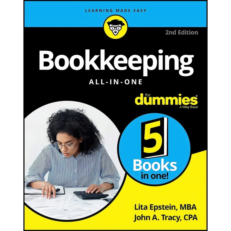 کتاب Bookkeeping All-in-One For Dummies اثر Lita Epstein and John A. Tracy انتشارات For Dummies