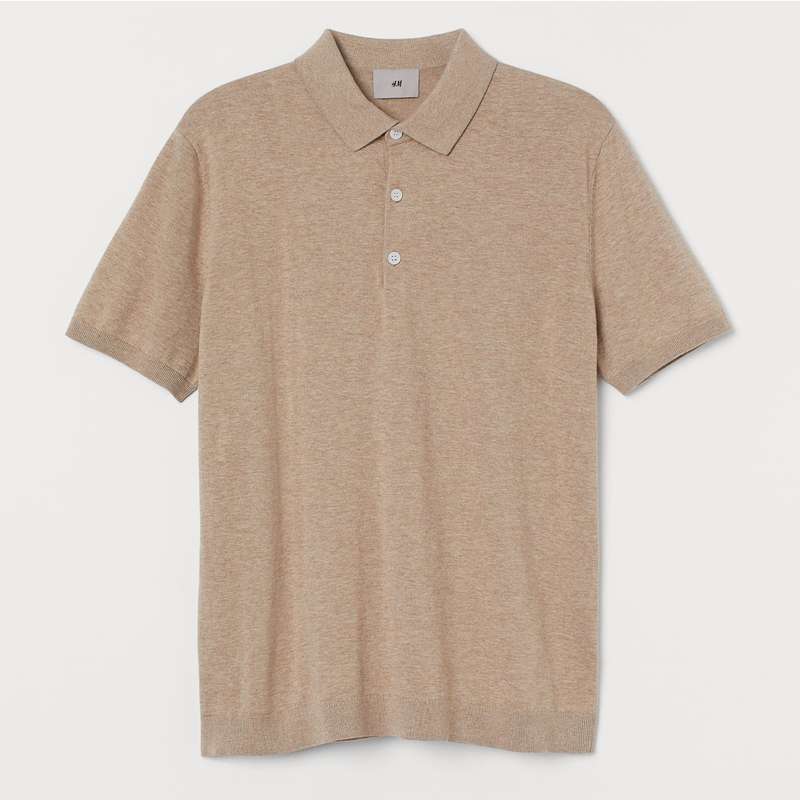 پولوشرت آستین کوتاه مردانه اچ اند ام مدل 0936957003