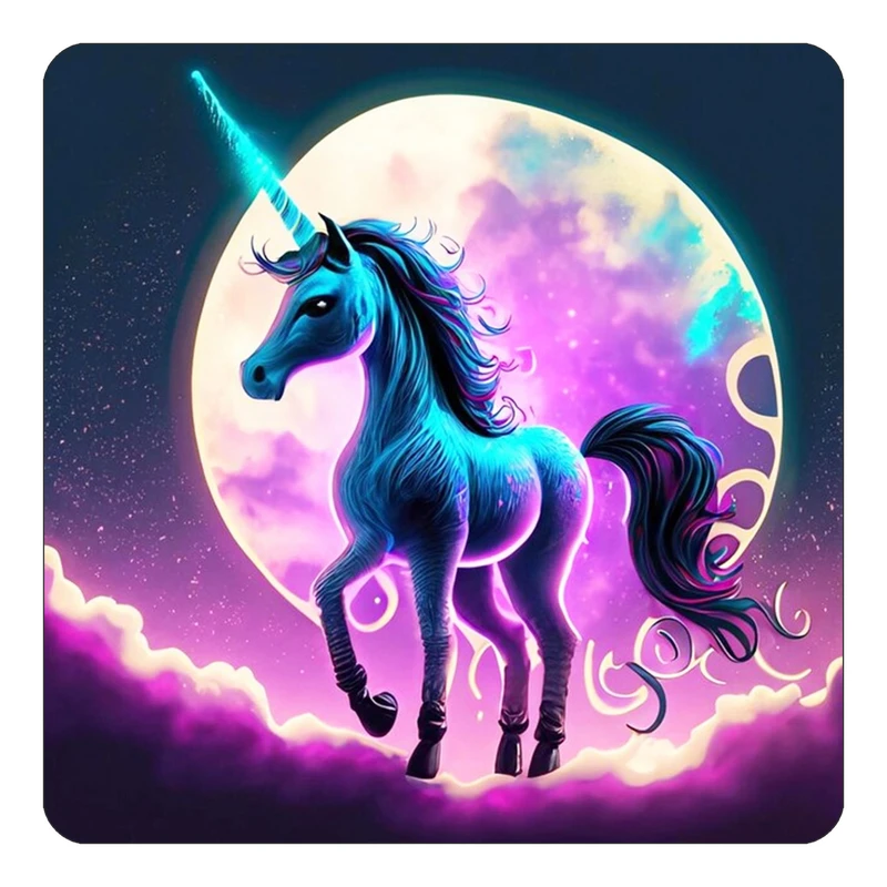 مگنت کاکتی طرح اسب تک شاخ و یونیکورن مدل mp31811