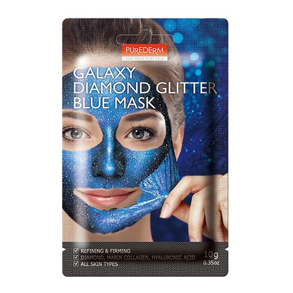 ماسک صورت پیوردرم سری Galaxy مدل Blue وزن 10 گرم