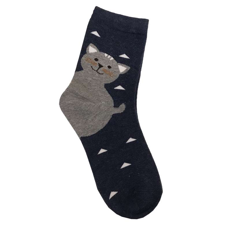 جوراب دخترانه مدل cat3