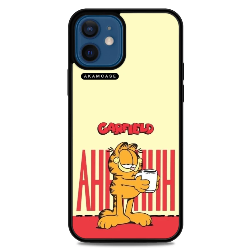 کاور آکام مدل AMC-WA12M-GARFIELD12 مناسب برای گوشی موبایل اپل iPhone 12 Mini