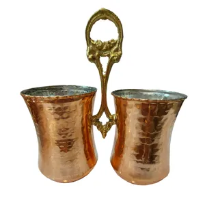 جا کارد و چنگال مسی مدل چکشی کد 21069